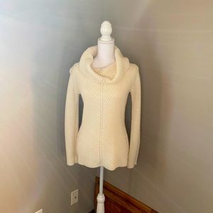 Antonio Melani cream knit crown neck sweater